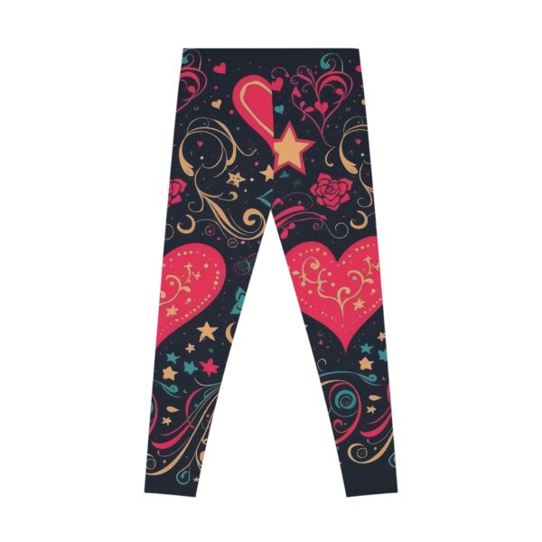 Stretchy Leggings (AOP) - Image 2