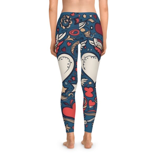 Stretchy Leggings (AOP) - Image 4