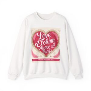 romantic love sweatshirt perfect for valentine's day, cozy gift, heartfelt apparel, couples sweatshirt, love statement
